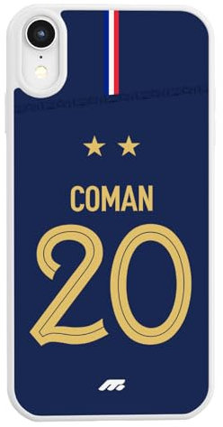 MYCASEFC Coque Football Kingsley Coman France Samsung Galaxy A14 5G. Housse de Football pour Smartphone pour Les Fans de Football - Idée Cadeau - Design de qualité supérieure.
