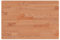 vidaXL Waschtischplatte, Multifunktional Arbeitsplatte mit 4 abgerundeten Ecken, Waschtischkonsole Tischplatte für Badezimmer, Holzplatte Platte Badmöbel, 60x40x1,5 cm Massivholz Buche