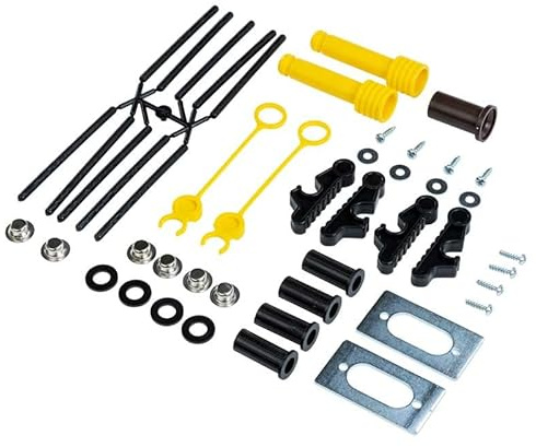 Rolly Toys Montagebeutel für Mega Trailer (Montagehilfe, Ersatzteil für Rolly Toys Tretfahrzeuge, Montagewerkzeug) 30001700000, Schwarz