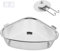 MisFun Triangolare Filtro Lavandino Cucina, Cestello di Scarico per Lavello da Cucina, Cestino Scolapiatti Sospeso, Scarico Generale di Frutta e Verdura, Filtro per Lavello ad Angolo