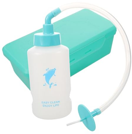 SEWOART Lavadora De Oídos Multifuncional Para Limpieza De Cerumen Botella Portátil Para Lavado De Oídos Presión Manual