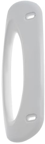 Masterpart Manija de puerta de nevera blanca compatible con refrigeradores Zanussi ZERC2425, ZERC2620, ZRD7846