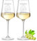 VILLA ROSA LOTTA - Leonardo Weinglas mit Gravur 2er Set, Personalisierte Geschenke, für Frauen, Beste Freundin - individualisierbar mit Spruch und Name