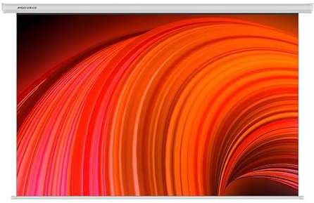 JMGO Schermo per proiettore da 100 pollici, supporto 4K/3D/HDR, anti-rughe, alto contrasto, proiezione frontale e posteriore, facile installazione per home theater, film all'aperto, ufficio e giochi