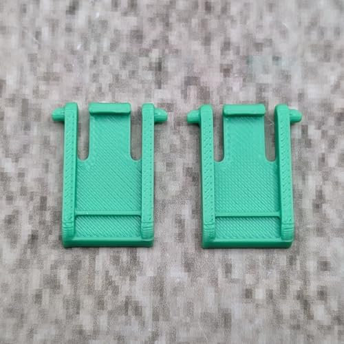 ULEIVA Replacement Keyboard Feet Green 1 Pair (2 Pieces) Compatible with Logitech K120 Keyboard Replacement Part Keyboard Stand Keyboard Feet (Green)