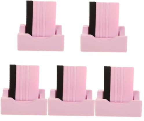 OSALADI 5 Set Supporti per Silicone con Scraper per Tumbler Antiscivolo per DIY e Decorazioni Cradle per Piccole Tazze Crafting