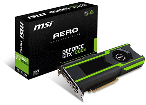MSI GTX 1080 Ti Jeu vidéo X Cartes Graphiques GTX 1080 TI Aero 11G OC