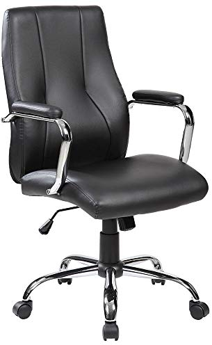 ARCHIMEDE E9349, New York Chefsessel, Schwarz, 58 x 64 x 111 cm