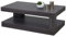 Mendler Couchtisch HWC-A32, Wohnzimmertisch, 3D-Struktur, 40x110x60cm MVG-Zertifiziert - Schwarze Eicheoptik