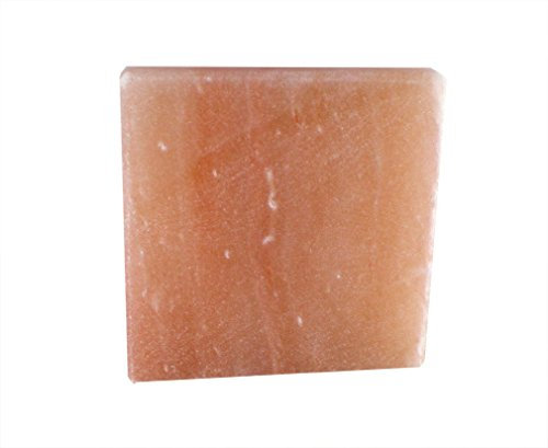 HIMALAYA SALT DREAMS - Salzkristall Mauerstein/Ziegel circa 2, 5 x 15 cm Kristallsalz, Orange, 15 x 2, 5 cm aus Punjab / Pakistan