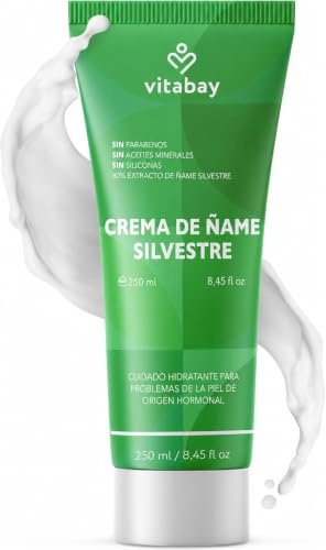 Vitabay Wild Yams Creme 250 ml – Pflegende Yamswurzel Creme | für Gesicht und Körper – Wild Yam Cream – 100% vegan & nano-frei