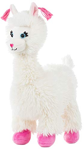 Schaffer Knuddel mich! 5641 Loretta Plüsch Lama, Cremeweiß, M - 26 cm