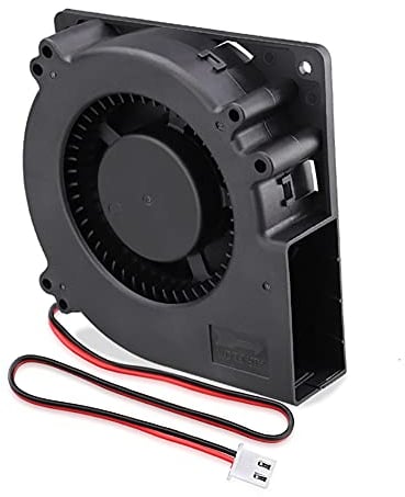 GDSTIME 12032 Blower Fan 120mm Turbo Case Fan 12V High Airflow 3000 RPM Brushless Cooling For Inflatables BBQ Routers TVs Computers