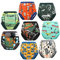 FLYISH DIRECT Cotton Potty Training Pants for Boys Potty Trainer Pants Potty Training Pants Toddler Reusable Training Pants, 8 Packs, 6 Years