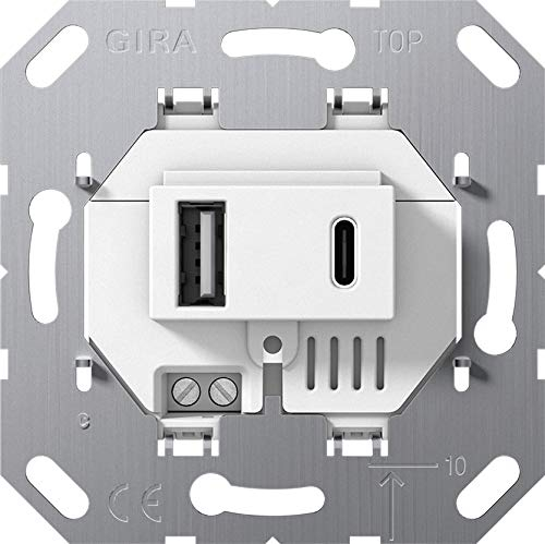 GIRA 234900 USB-Spannungsvers. 2f Typ A/C Einsatz