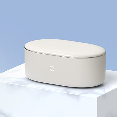 HIOD Limpiador Ultrasónico Lavadora de Gafas Sónica Impermeable 45000 Hz Máquina de Limpieza de Alta Frecuencia Cuidado Personal Dispositivo de Limpieza por Ultrasonido