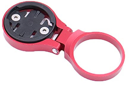 Spryaut Bike Computer Support for Wahoo Bolt V2, Roam V2, Bolt V1, Roam V1, Elemnt, Mini - Cycling GPS Computer Mount Bike StemTop Cap Bracket Holder (Red)