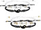 XINCHENG Pärchen Armband, Freundschaftsarmband für 2, Adjustable Cord Partnerarmbände, 2 Paar Matching Yin Yang Verstellbare Schnur Armbänder