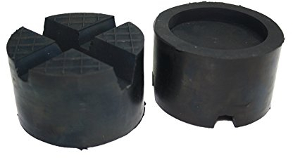 Gummiauflage für Wagenheber Hebebühnen Gummi-Klotz-Block-Unterlage-Puffer (85x50mm)