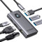 ORICO USB C Station d'accueil, 6 en 1 Hub USB C avec Ethernet 1 G, HDMI 4K 30Hz, PD 100 W, 3 Ports USB A 5Gbps, Adaptateur USB C vers USB 3.0 Compatible avec MacBook Pro Air XPS Lenovo HP