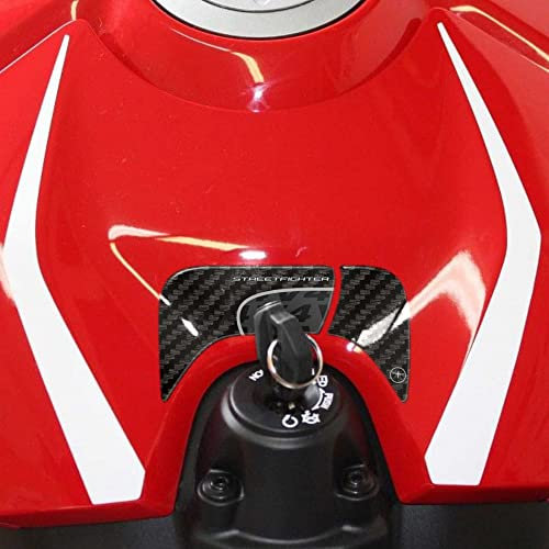 labelbike - 3D Harz Aufkleber Motorrad Zündschlüssel Bereichsschutz kompatibel mit Ducati Streetfighter V4 2023