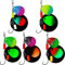 Paradox Fishing Set di esche da pesca per trote da 2,8 g, con scatola, 5 pezzi, attivi, cucchiaini per esche per trote