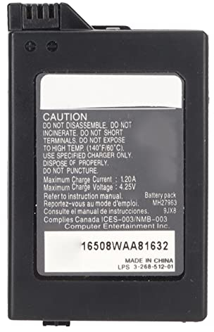 1200 MAh 3,6 V Lithium-Polymer-Akku Ersatz für PSP 2000 3000 PSP S110, für PSP Lite, für PSP Slim