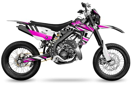 Arider Dekor (Aufkleber) für Rieju MRT 50/125 (2009-2021) | Tone Edition (Pink)