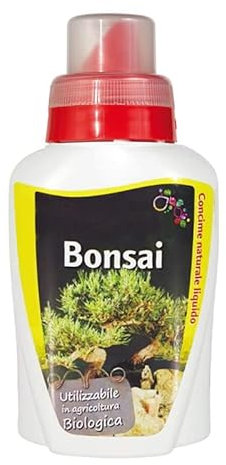 Virsus Concime Liquido per Bonsai ON300, Flacone da 300ml, Tappo Dosatore, Fertilizzante per agricoltura Biologica, concime concentrato per crescita rapida con radice forte per tutti i Bonsai