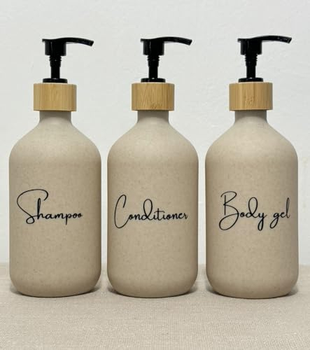 Zeiin home dispenser sapone bagno - Dispenser Sapone Doccia E Bagnoschiuma Contenitore Shampoo Liquido Elegante Per Bagno Moderno