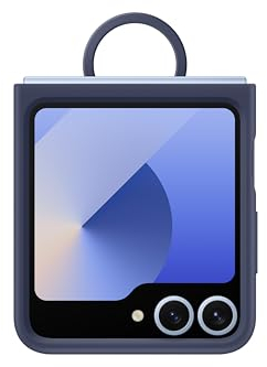Samsung Galaxy Official Silicone Case with Ring for Galaxy Z Flip6, Navy