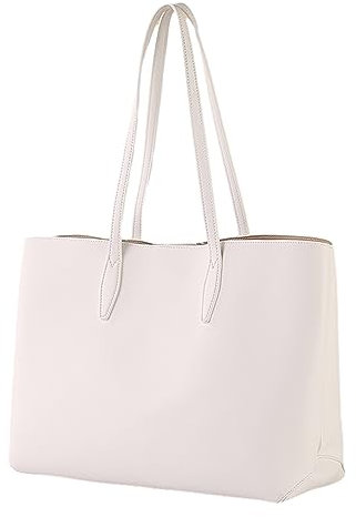 ZBIianxer Borsa Tinta unita Shopper Borsa Casual Grande Capacità Shopping Borsa a Spalla Donna Ragazza Moda PU Borse Lady Purse, W