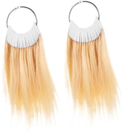 HONMEET 2juegos Muestras De Color Para Peluquería De De Color Cabello Para Pruebas De Tinte y Técnicas De Coloración Salones