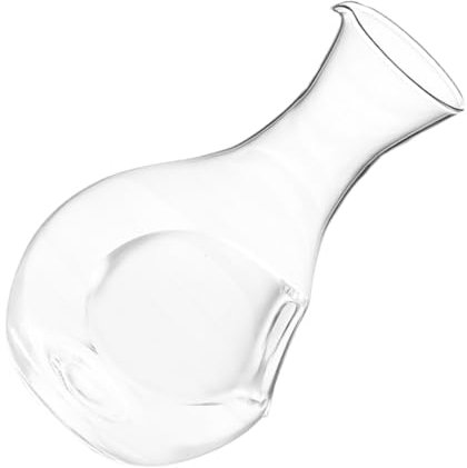 SHOWERORO Decanter Per Vino Da 360 Ml Bottiglia Di Cristallo Per Liquori Whisky Vino Liquori Presente