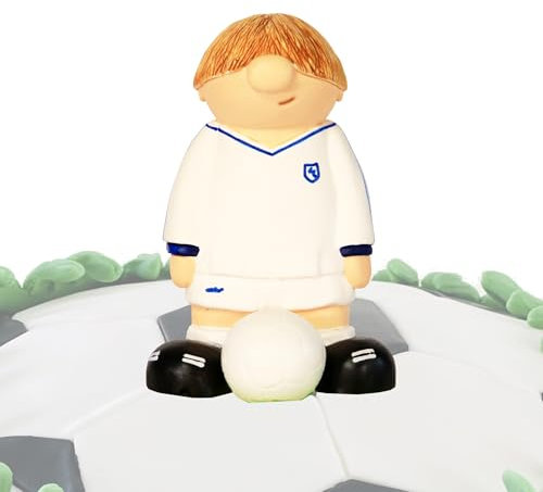 Leeds United Cake Topper Birthday FC Keepsake Set White Kids Birthday Cake Decoration - Personalised. Custom Football Cake Topper Decor Party Retirement Wedding Anniversary