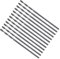 METALLIXITY Drill Bit (0.3mm) 12Pcs, 4241 High-Speed Steel Straight Shank Nitriding Black 118° for Wood Plastic Iron Copper Aluminum Low Soft Metal