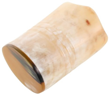 Zerodeko Ox Horn Drinking Cup Viking Mug for Beer Tea Coffee Whiskey Unique Holiday Beverage Tumbler for Home Parties and Office Gatherings