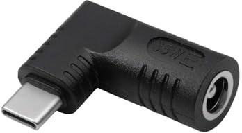 AKYGA Charging Plug for Notebook Power Adapter AK-ND-D05 65W 6.3 x 3.0 mm/USB-C Black