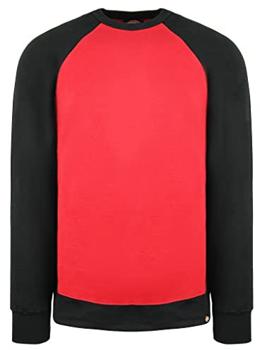 Dickies Hoodie/Pullover 2 Tone Sweatshirt Red/Black-3XL