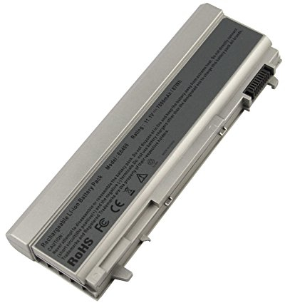 ARyee 7800mAh 11,1 V E6400 Akku Laptop Akku für Dell Latitude E6400 E6500 E6410 E6510, Dell Precision M2400 M4400 M4500