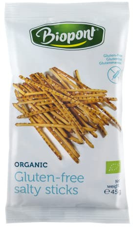 Palitos salados sin gluten BIO 45 g - BIOPONT