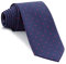 Cencibel Smart Casual Corbata Lunares o Topos (Fondo Azul Marino Lunares Fucsia)