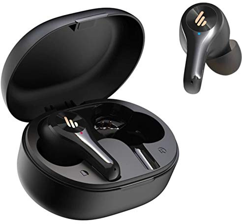 YQ Auricolari Wireless, Bluetooth Earbuds 5.0 Cuffie Sportive con Stereo, Auricolari Impermeabili IP55, Riduzione del Rumore della Chiamata del Telefono Cellulare (Color : Black)