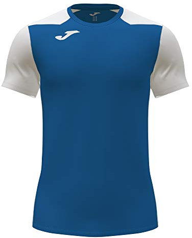 Joma T-Shirt Manches Courtes II Blanc Royal, 102223.702.L