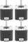 CNC Shield und UNO R3 Board und 4x A4988 Stepper Motor Driver und 4x 4401 Stepper Motor Kit für 3.0 3D Drucker, Schrittmotor