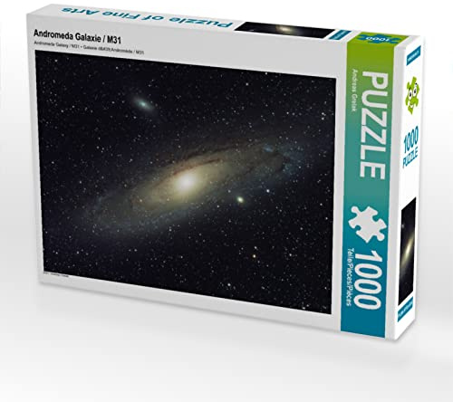 CALVENDO Puzzle Andromeda Galaxie / M31 | 1000 Teile Lege-Größe 64 x 48 cm Foto-Puzzle für glückliche Stunden