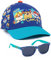 PAW PATROL Jungen Mütze und GRATIS Sonnenbrille | Kinder Trümmerjagd Marshall Blau Verstellbare Baseballmütze Sommerurlaub Zubehör | TV-Show-Merchandise-Geschenke