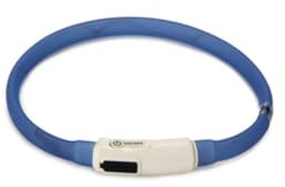 Beeztees Safety Gear Dogini - Hundehalsband - USB - Blau - 35x10 cm