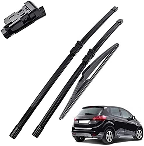 Scheibenwischer vorne und hinten Wischerblätter Set für Kia für Venga MK1 2009-2015 2016 2017 2018 2019 Windschutzscheibe Scheibenwischer 26 14 12