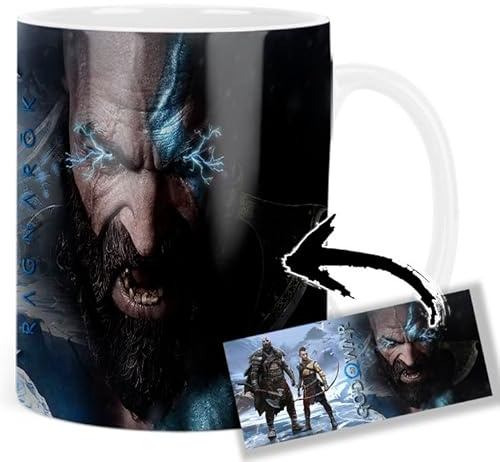 God Of 000 War Ragnarok Kratos Tasse Keramikbecher Mug